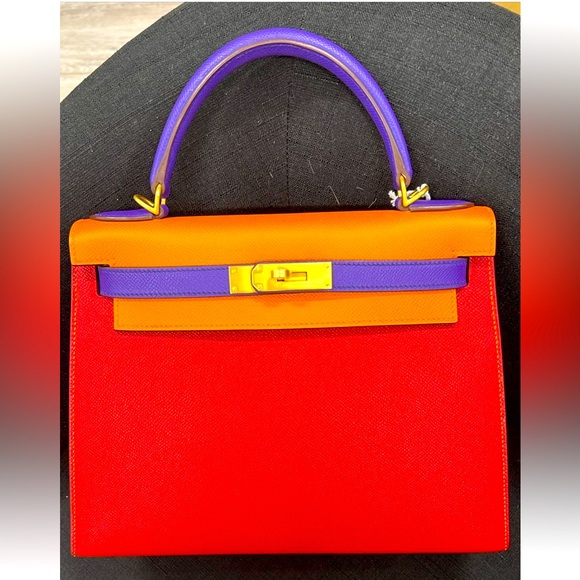 Hermes Handbags - HERMES BIRKIN ORIGINAL KELLY 28 WITH Original HERMES INVOICE